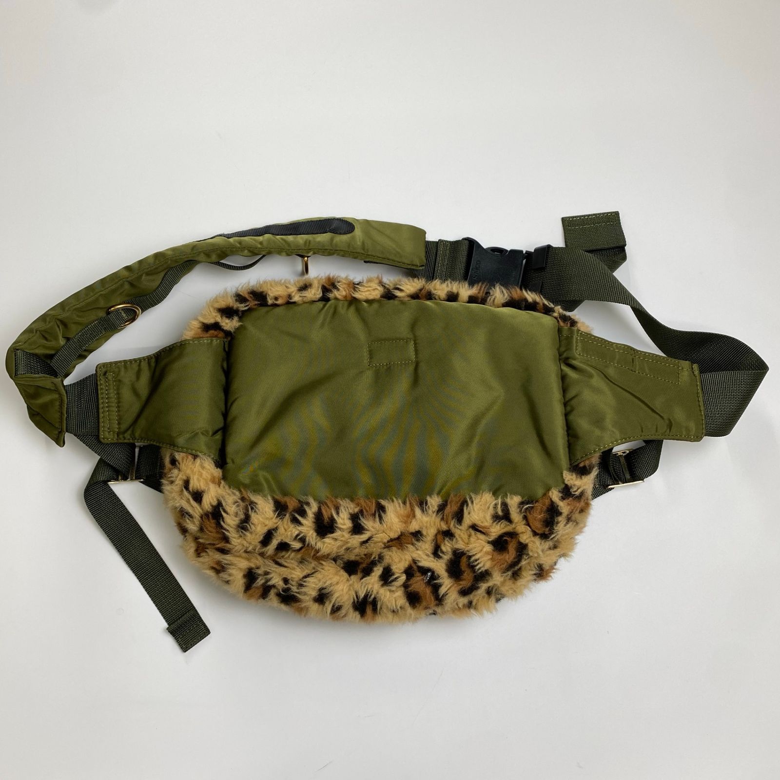 PORTER × sacai ポーター サカイ FAUX FUR WAIST BAG コラボ ウエストバッグ 参考定価 64 000 tax