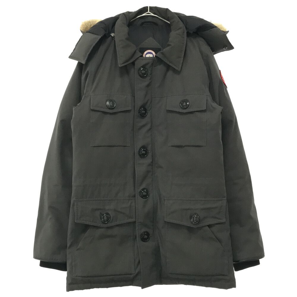 CANADA GOOSE (カナダグース) BANFF PARKA 4074MA バンフ パーカー ダウンジャケット グレー - メルカリ