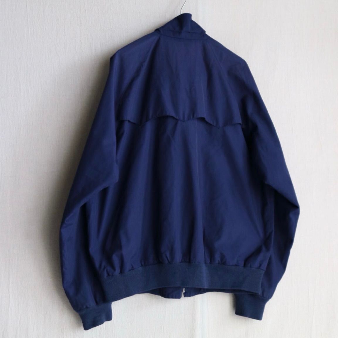 90s LANDS' END ハリントン ジャケット / L ポリ コットン