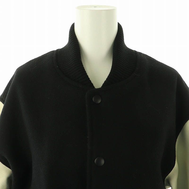 ロエフ LOEFF メルトン スタジアムジャンパー スタジャン 切替 ウール  