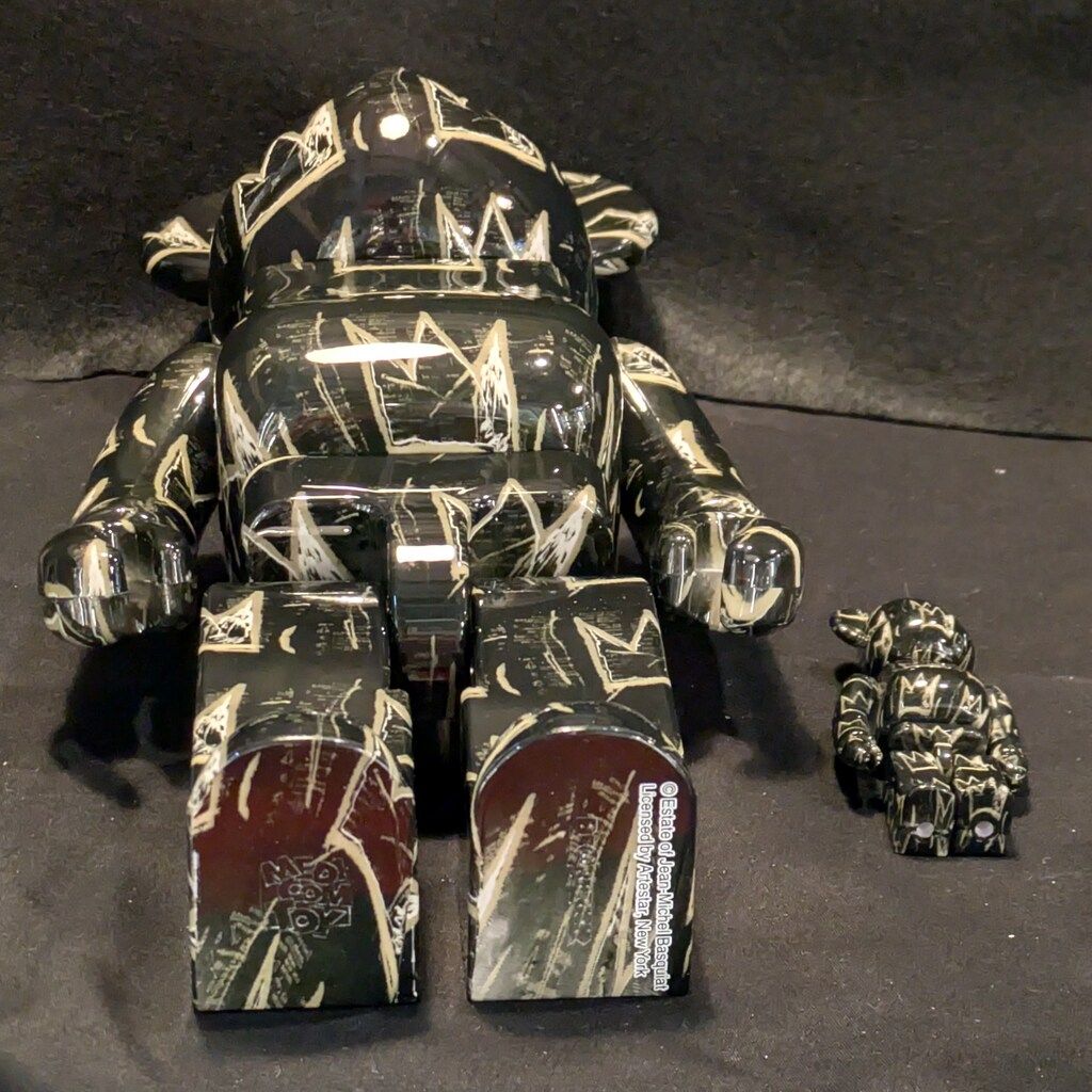 MEDICOM TOY - BASQUIAT ♯8 400% ベアブリック/未使用 Medicom Be@rbrick Jean-Michel Basquiat #8 100% & 400