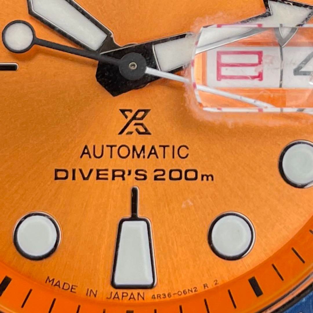 SEIKO オレンジタートル 世界500本限定 SBDY023/4R36-06T0 自動巻き