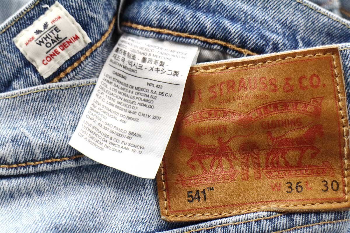 LEVI’S 541 オリジナル ストレート ジーンズ　W40 L30 楽天市場】ジーパン デニム メンズ リーバイス 541 Levis デニム