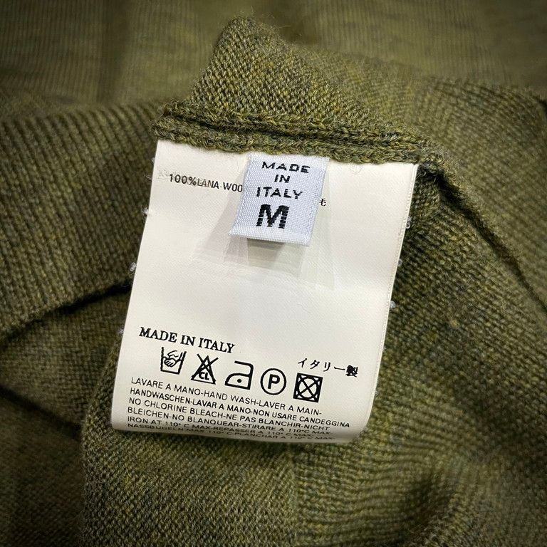 Maison Martin Margiela 10 06AW ステッチ留めウールVネックニット