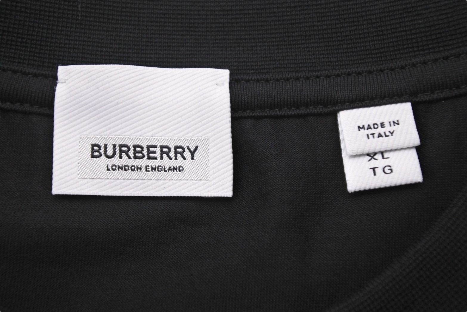 BURBERRY バーバリー ロゴTシャツ ブラック XL 23SS新作 | bjland.ws