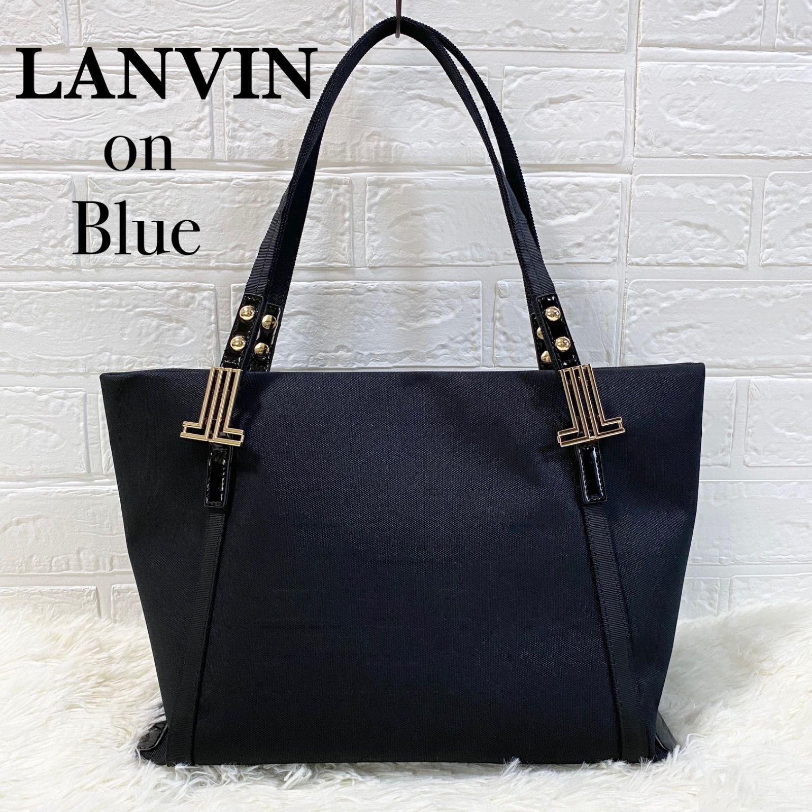 美品✨【LANVIN en Bleu】ランバンオンブルー カレ 完売品