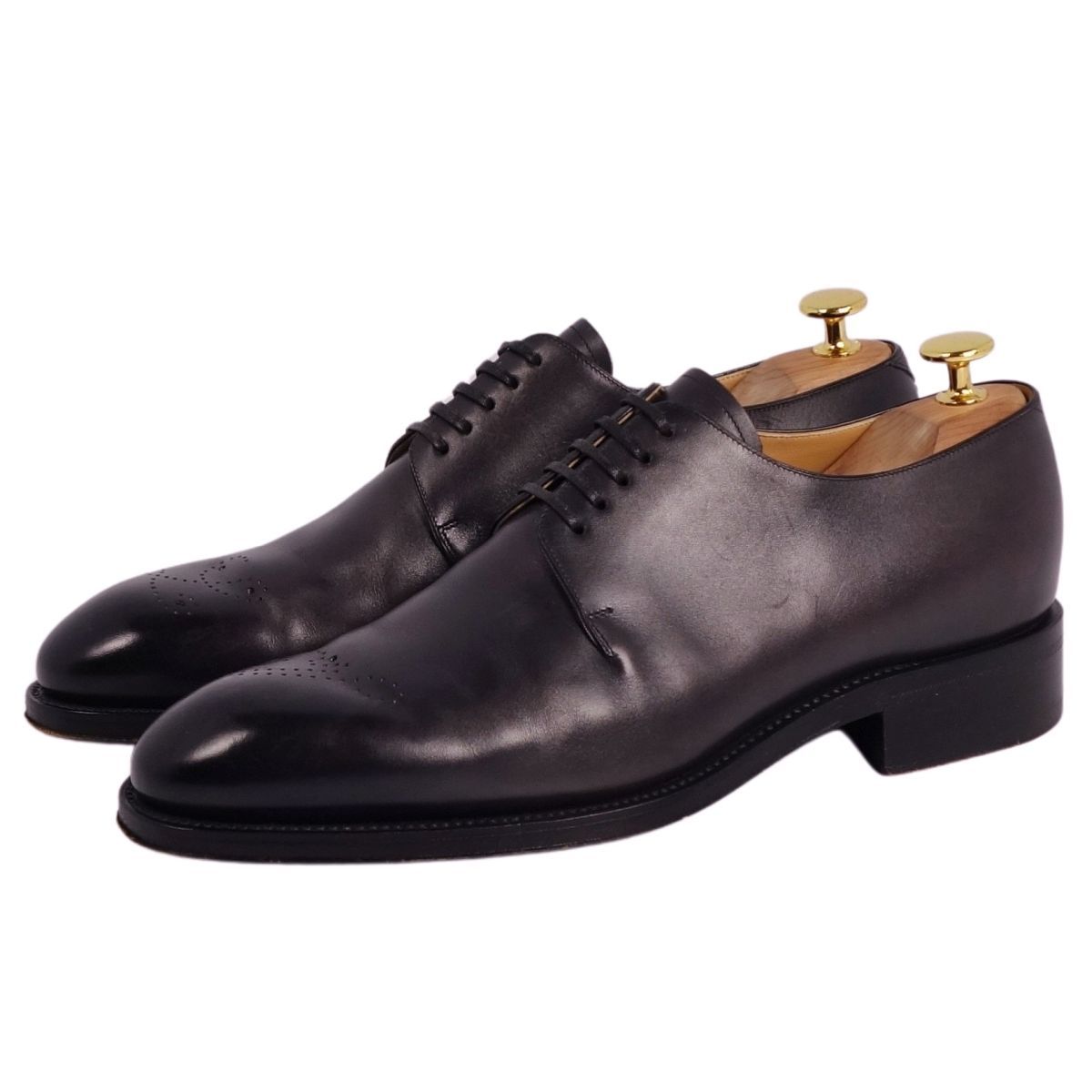 美品 ルイヴィトン LOUIS VUITTON レザーシューズ ダービーシューズ