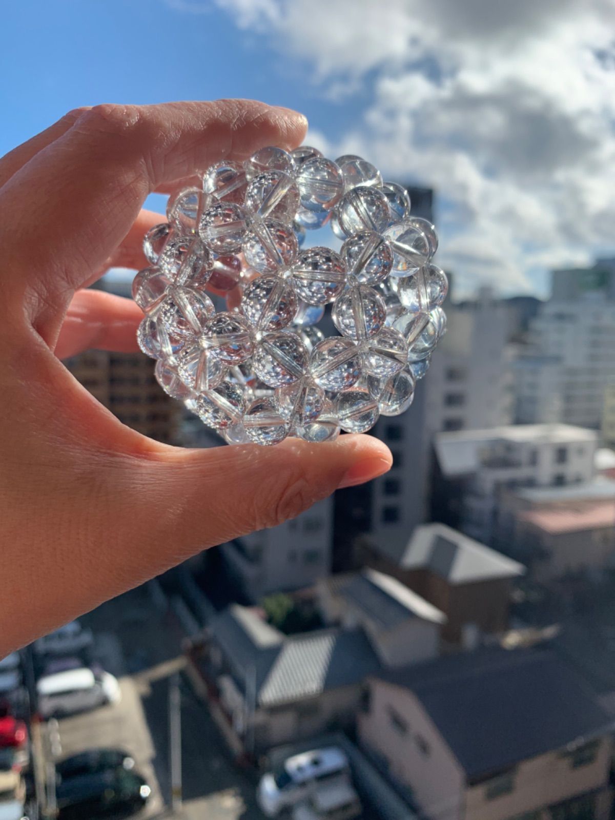 アンダラクリスタル シエラネバダ産 エレクトリックブルー 68g