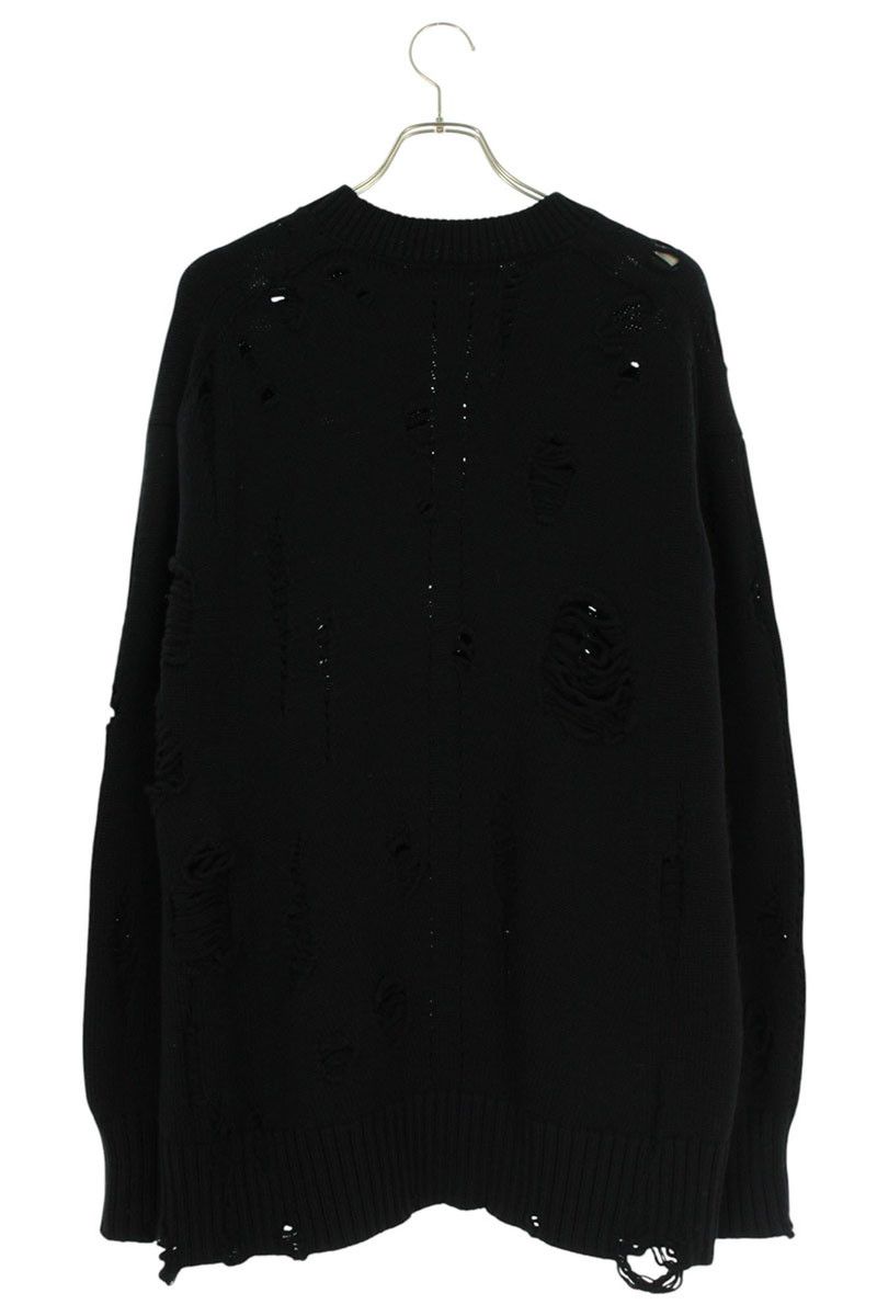 コムデギャルソンジュンヤワタナベ JN-N005 AD2024ダメージ加工ニット