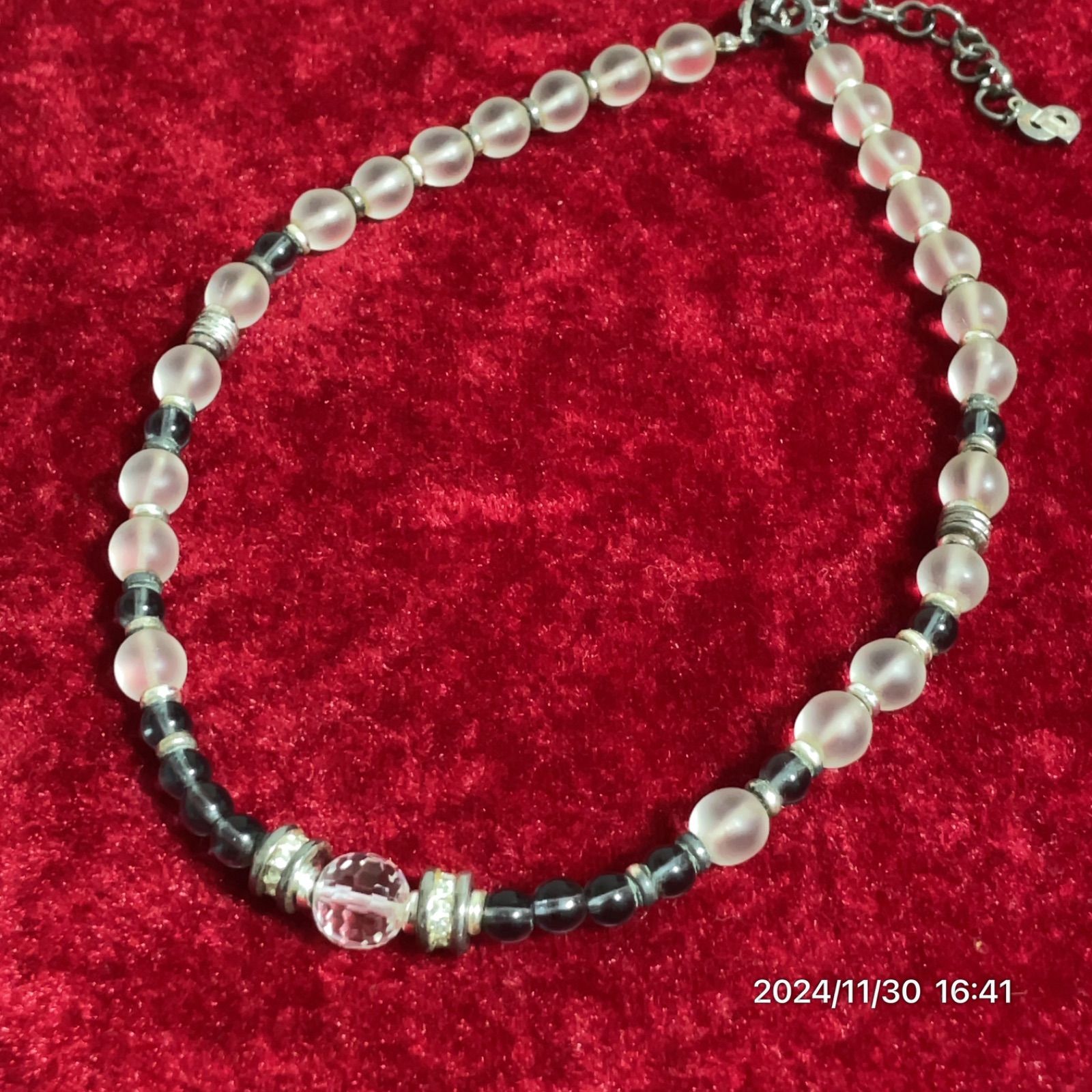 vintage Dior クリスチャン ディオール DCロゴ カラービーズ ライン 