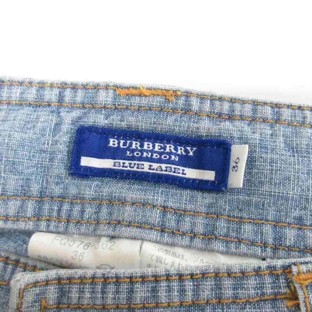 バーバリーブルーレーベル BURBERRY BLUE LABEL デニムパンツ