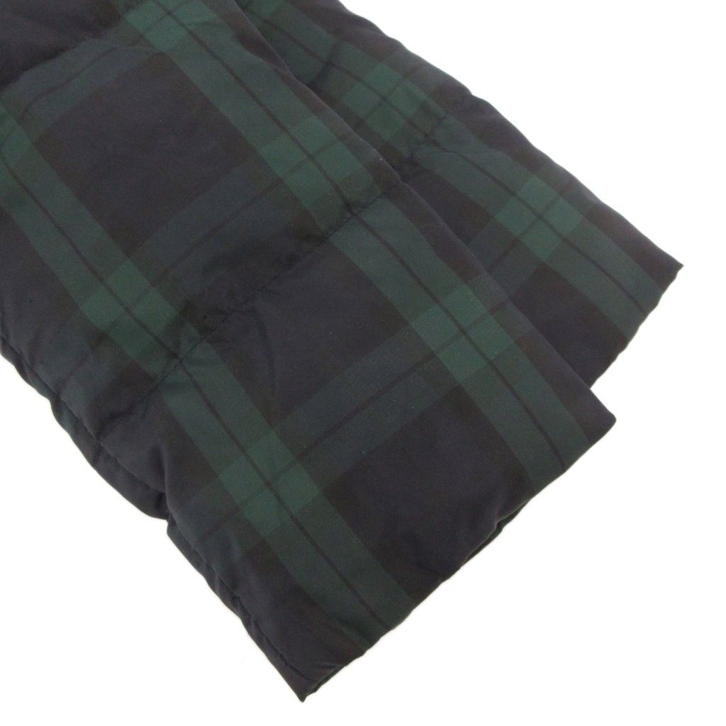 品質保証で、高速配送！ ラルフローレン RALPH LAUREN ダウンジャケット ジップアップ ブラックウォッチ ポニー刺繍 150 紺 ネイビー 緑 グリーン GV GY18