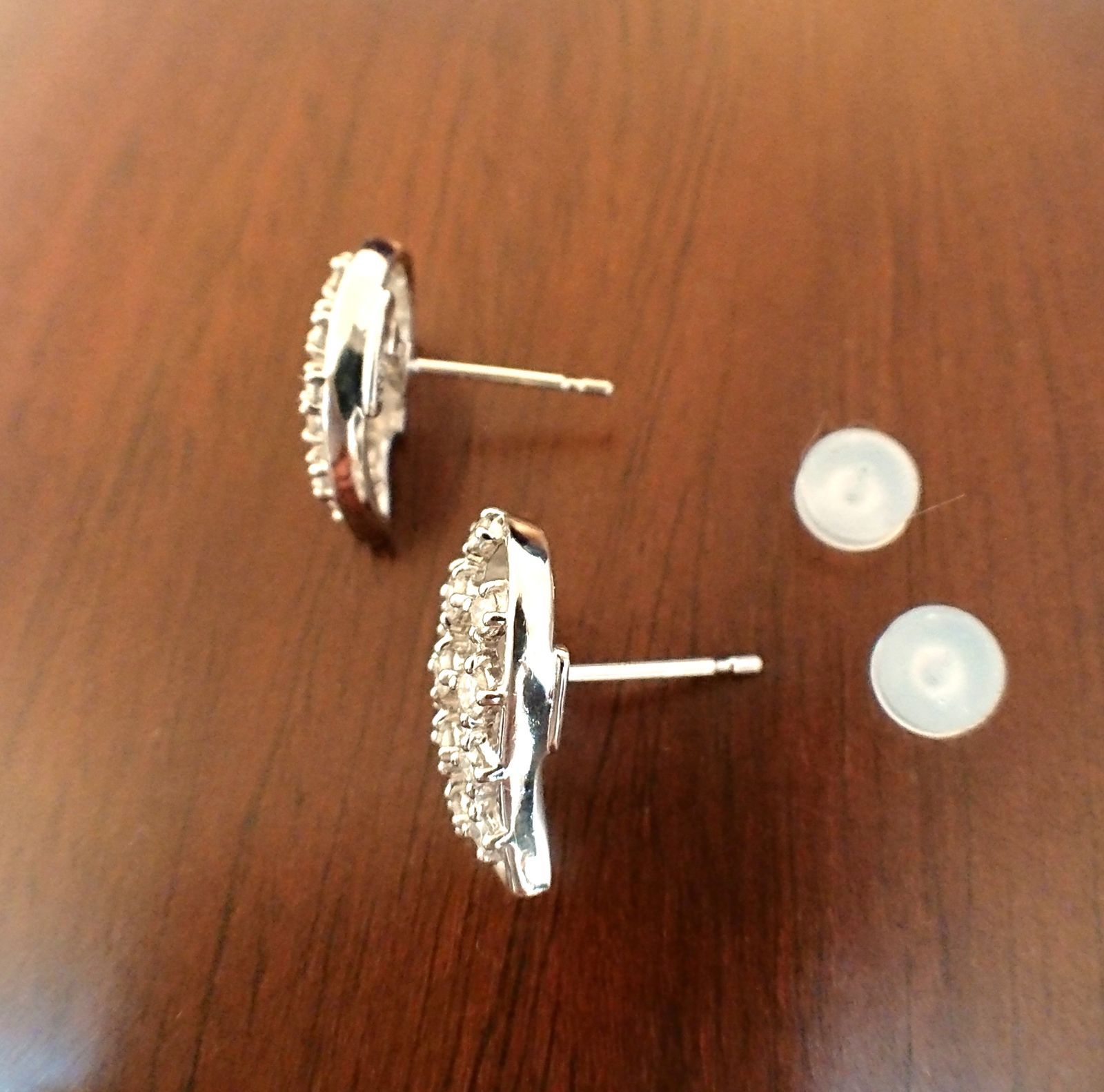 タサキ✨ダイヤモンド ピアス プラチナ 新品仕上げ済 0.46ct