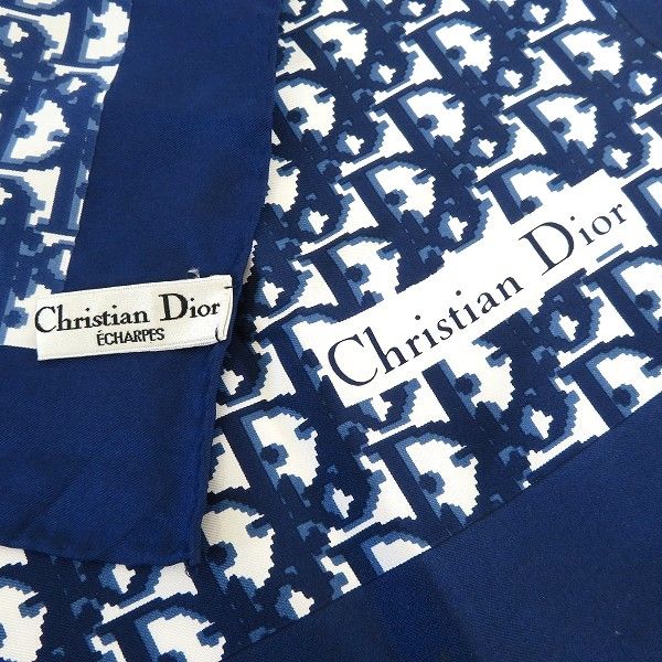 ae クリスチャンディオール Christian Dior 大判 スカーフ
