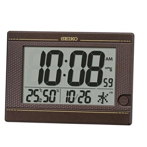 【新品・3営業日で発送】セイコークロック(Seiko Clock) セイコー 電波掛置時計 SQ448B