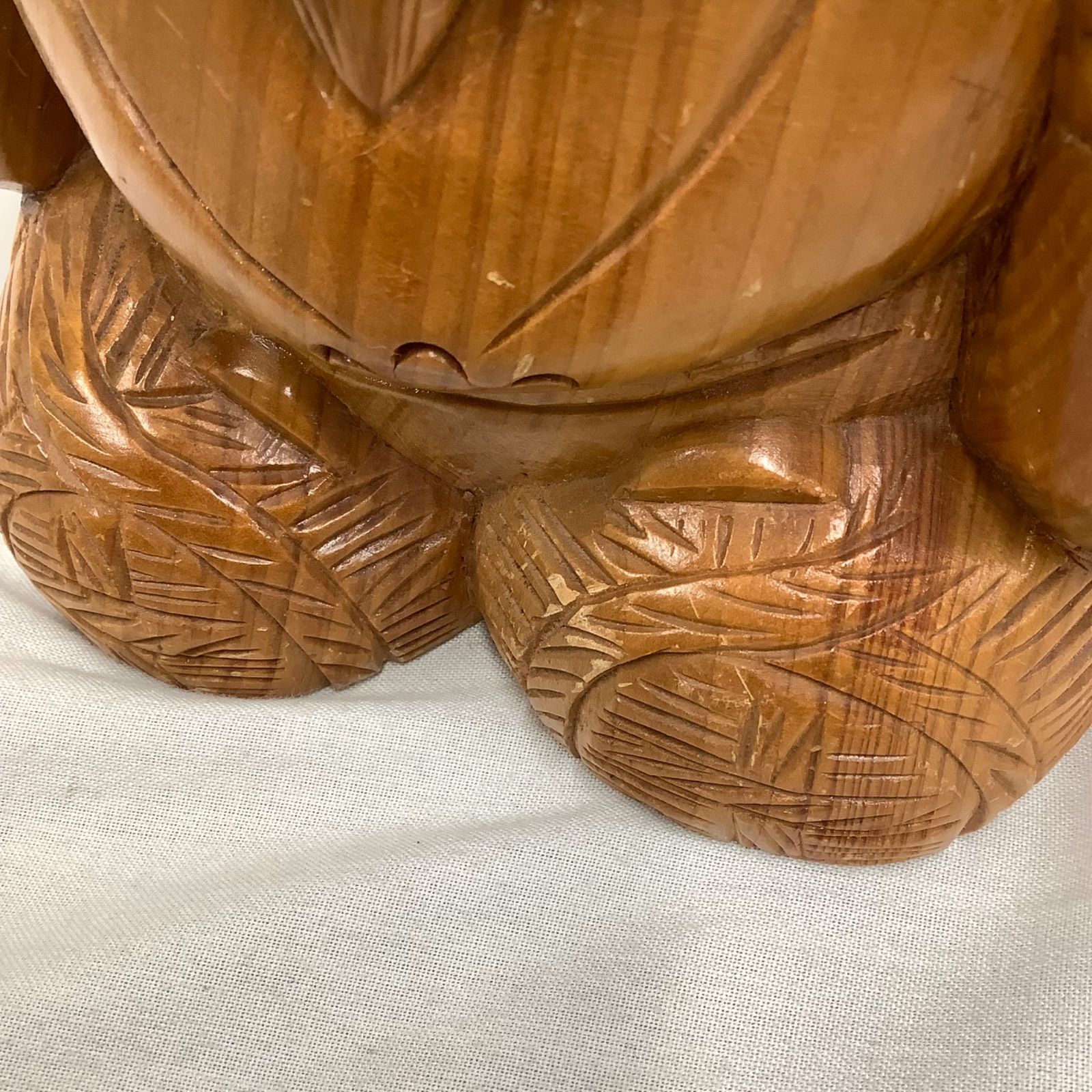 七福神 大黒天 木彫り 置物 インテリア C728 - メルカリ