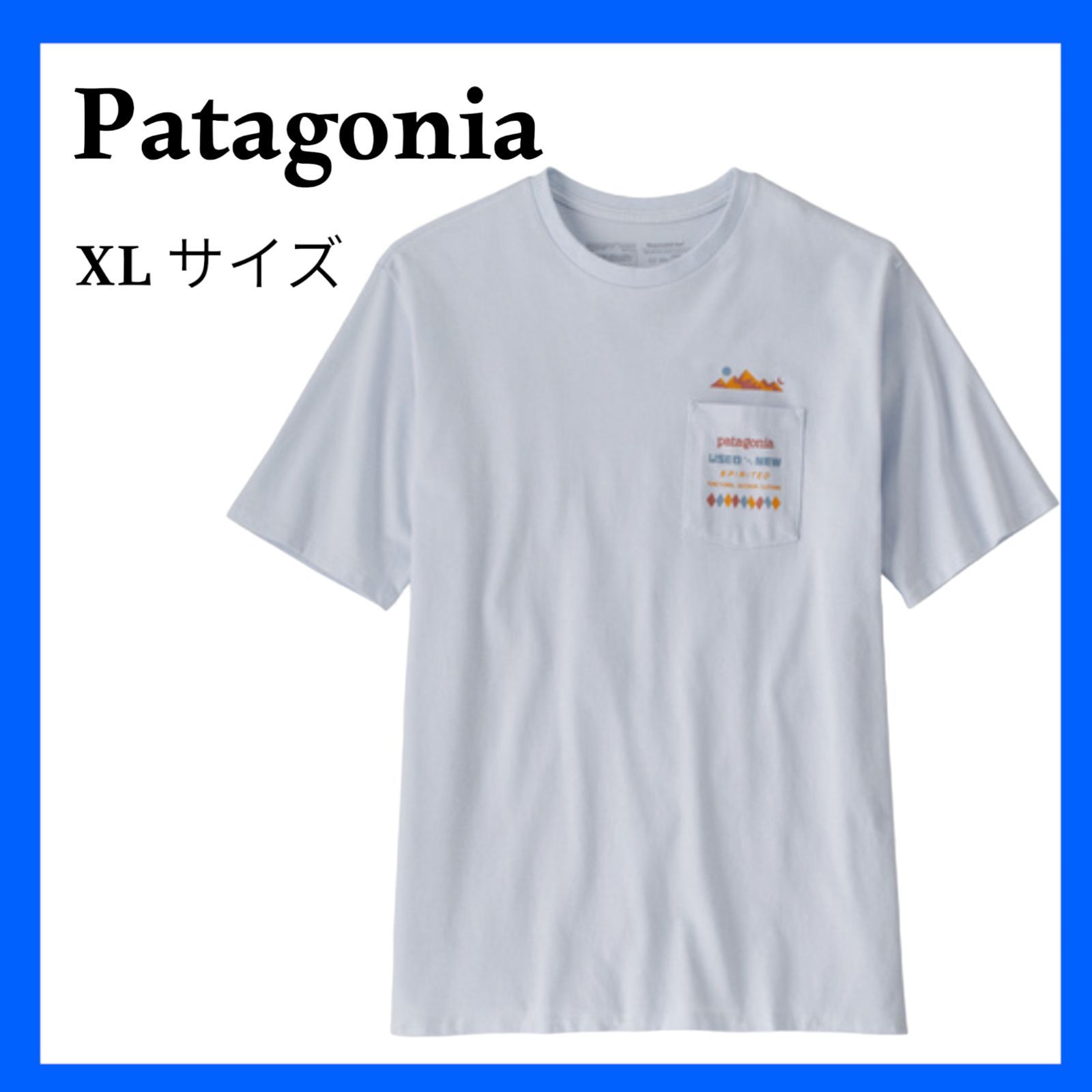 55 パタゴニア 半袖Tシャツ 37593 ホワイト XLサイズ
