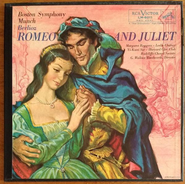 2LP シャルル・ミュンシュ, ボストン ベルリオーズ 劇的交響曲 ロメオとジュリエット LM6011 RCA VICTOR /00690 2LP シャルル・ミュンシュ, ボストン ベルリオーズ 劇的交響曲
