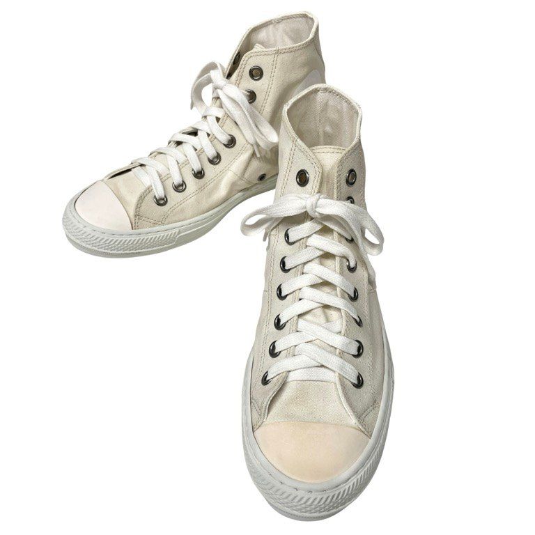 Maison Margiela 22 コットンキャンバスハイカットスニーカー シューズ