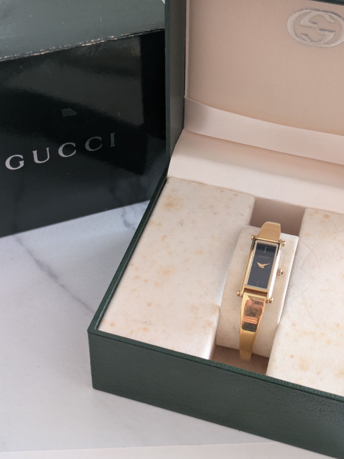 稼働品 GUCCI 1500 15周年 アニバーサリー クォーツ