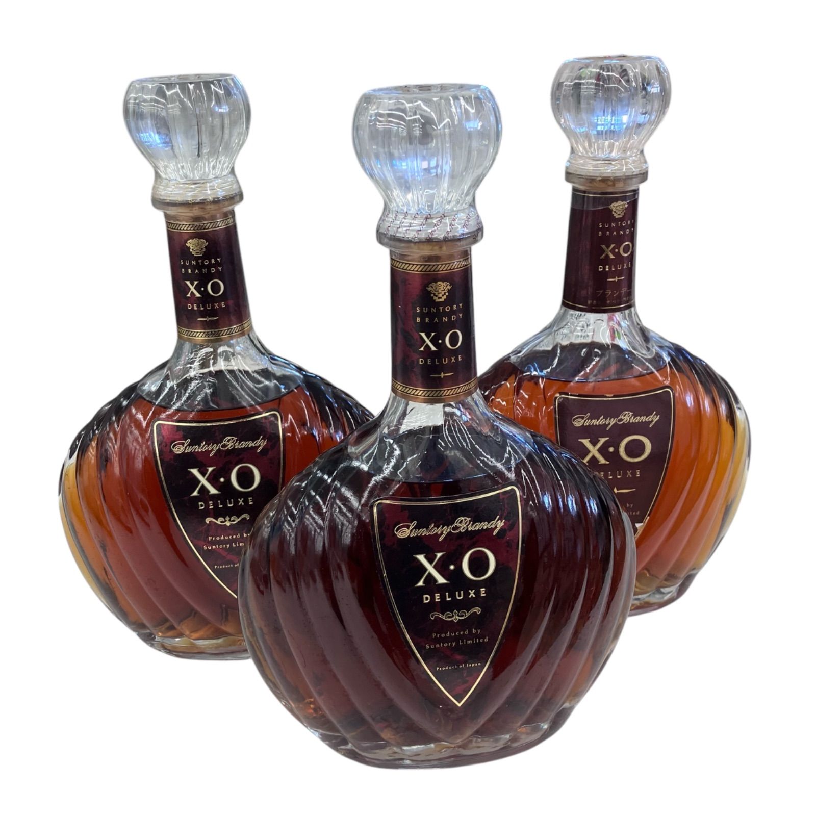 サントリーXOデラックス　700ml 3本セット Amazon.co.jp: Suntory Brandy ブランデーX・O サントリー