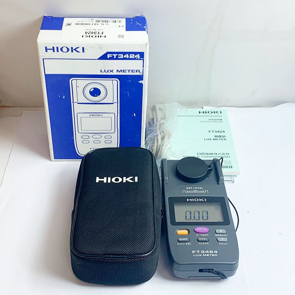 HIOKI  照度計  ルクスメーター FT3424