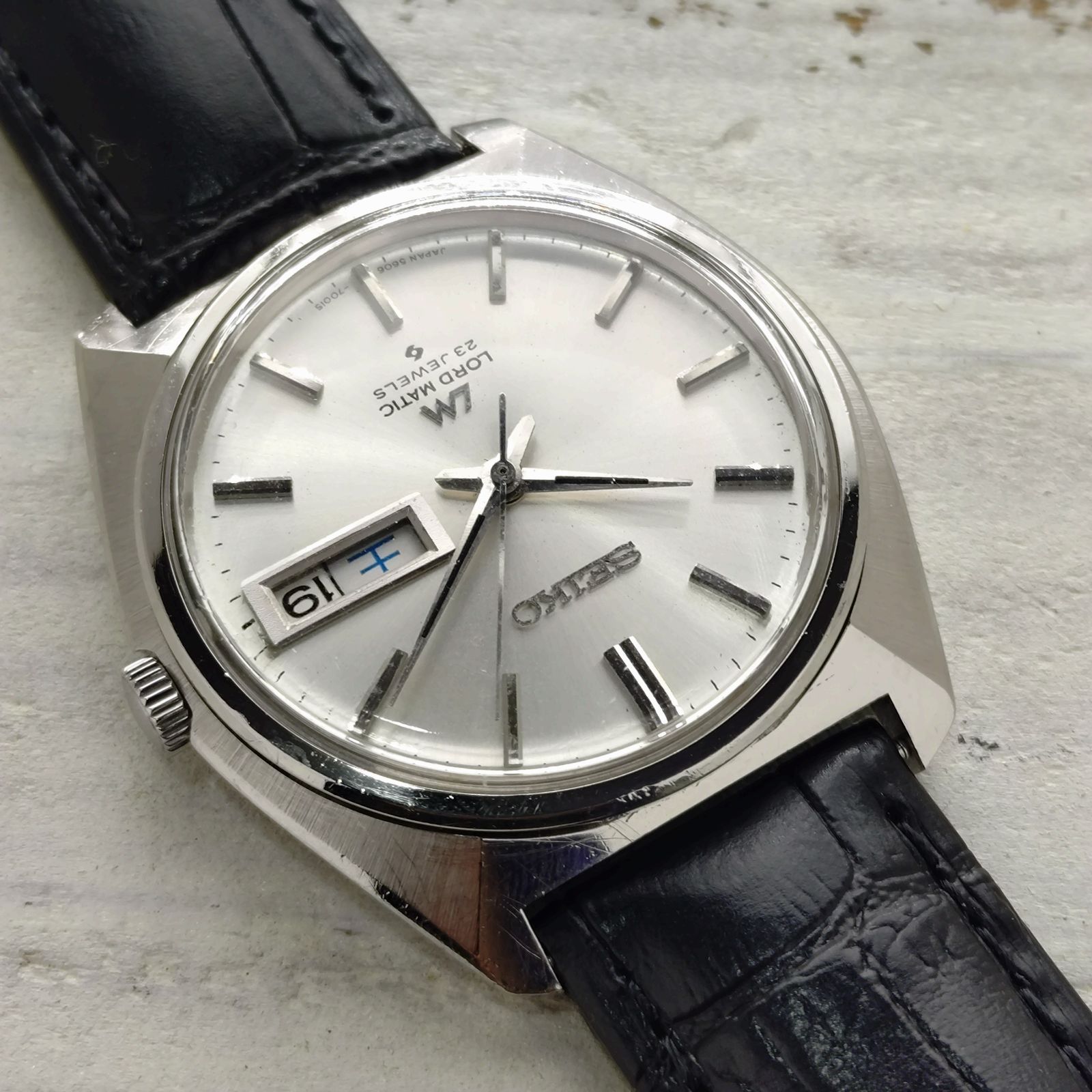 t*p様 SEIKOセイコー ☆自動巻き☆腕時計☆5606-7000☆ジャンク扱 OH済み】セイコー ロードマチック 5606-7000 【1970年3月製造