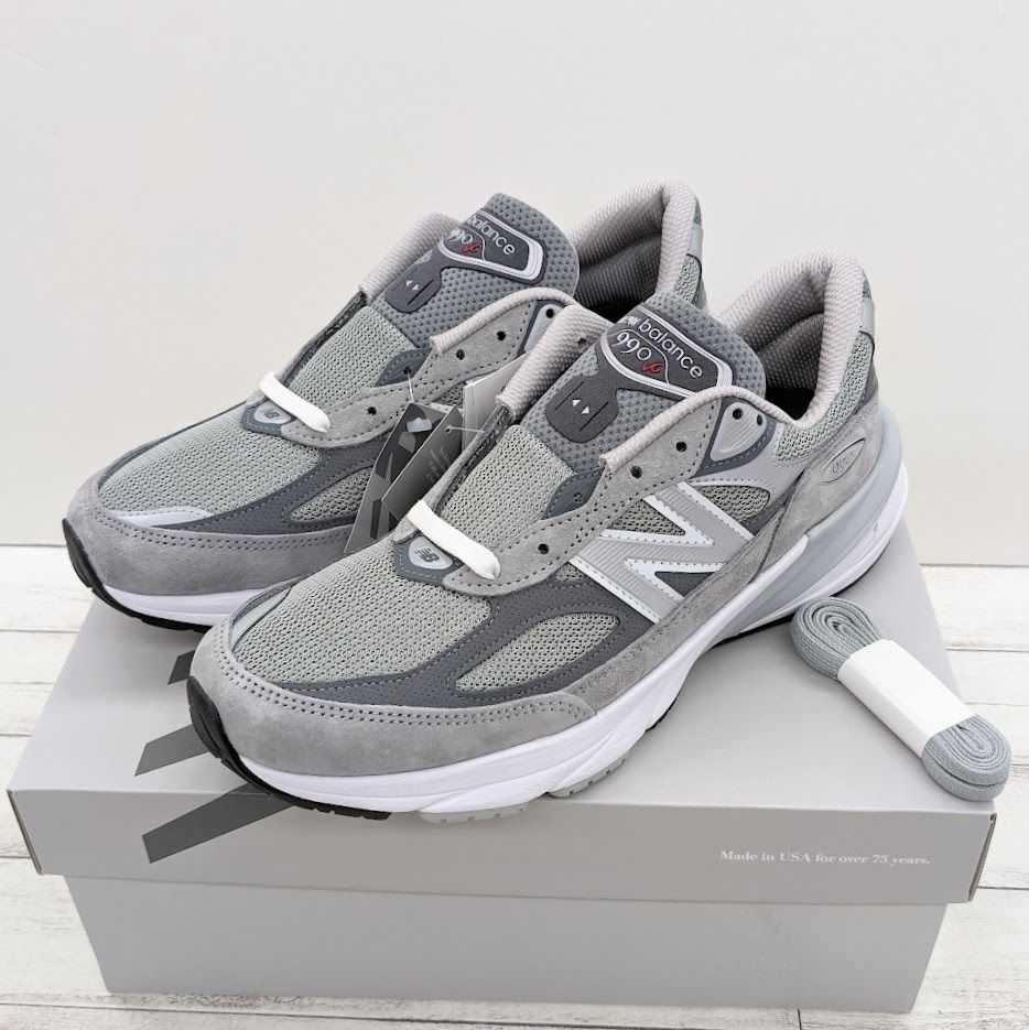 未使用品 new balance ニューバランス M990GL6 V6 スニーカー MADE IN