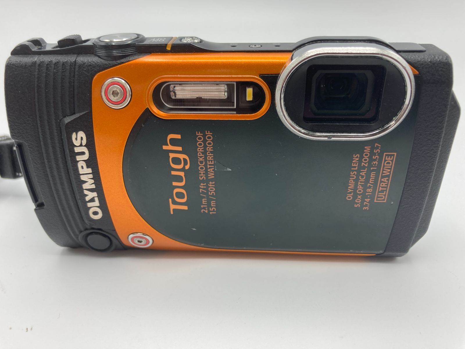 OLYMPUS デジタルカメラ STYLUS TG-860 Tough オレンジ - メルカリ