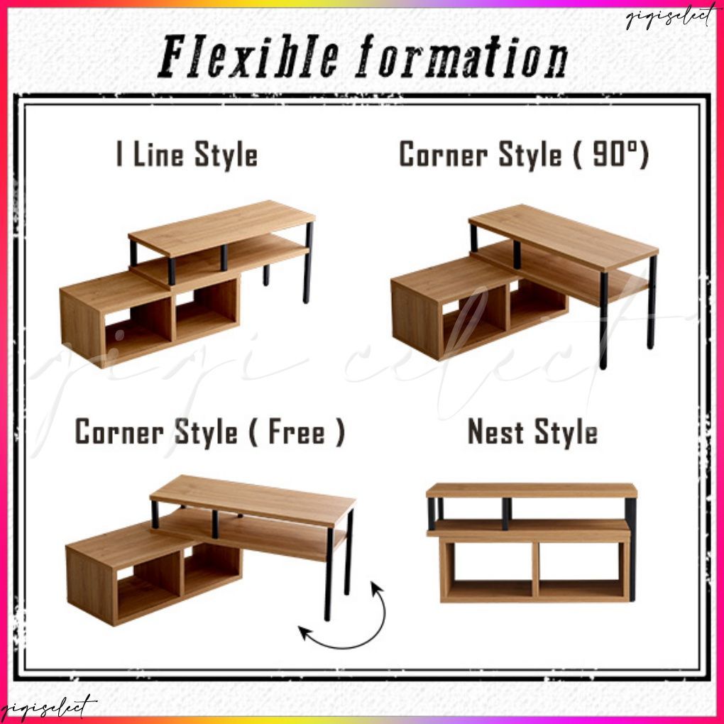 ヴィンテージ伸縮テレビ台 BALKA-バルカ- MARWIL-DEMENAGEMENTS_CH