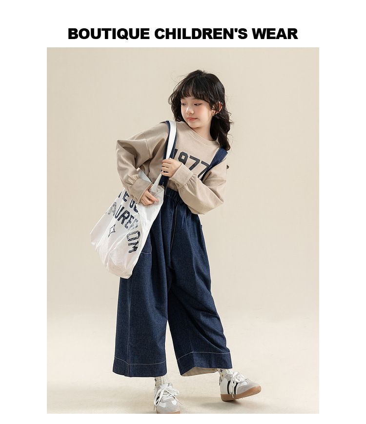 サロペット 子供服 オーバーオール キッズ サロペット デニムサロペット　キッズ韓国 子供服 女の子 男の子 パンツ ジュニア　韓国サロペット パンツ カジュアル キッズ ジュニア 子供服 ボトムス ロングパンツ 長ズボン 子供 ル yakong01 ali1251_4.jpg