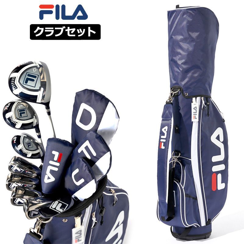 FILA GOLF フィラゴルフ レディース ゴルフセット 8本組 キャディ