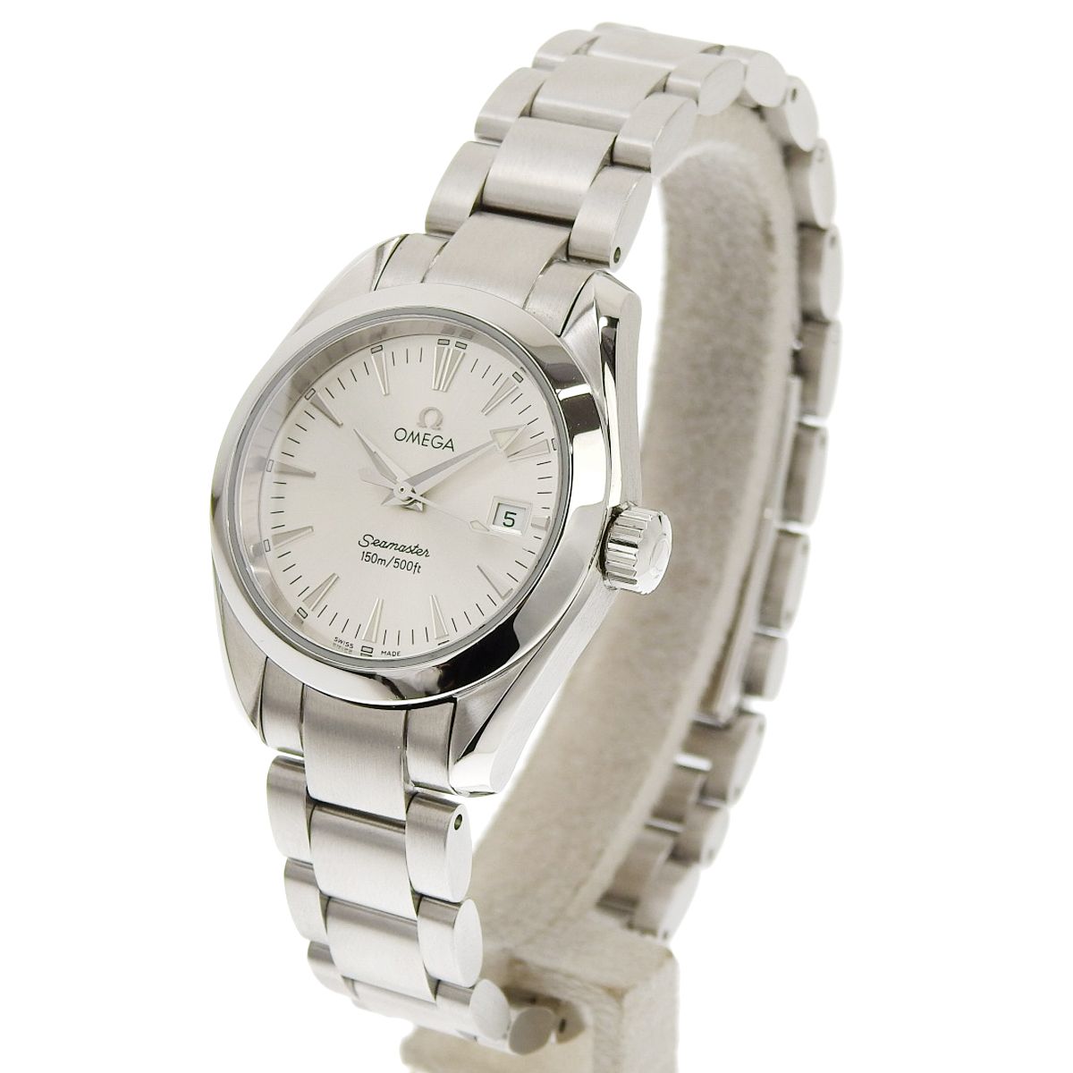 オメガ シーマスターアクアテラ 150M 2577.30.00 SS クオーツ 腕時計 シルバー シルバー レディース 41100081417 アラモード