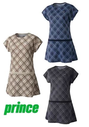 prince プリンス レディース ウィメンズ テニス ウエアー ワンピース 速乾素材 ワンピース テニス バドミントン UVカット 吸汗速乾 UPF50 制電 WF4411
