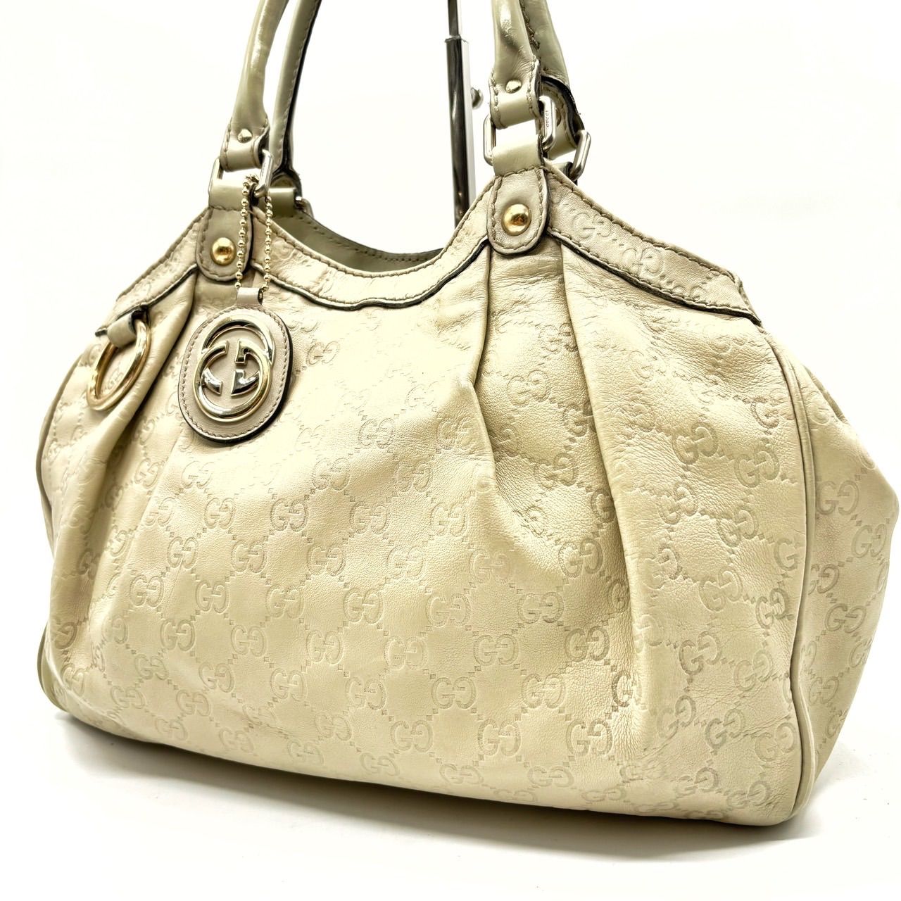 ✨良品✨ GUCCI グッチ トートバッグ ハンドバッグ スーキー GG柄  