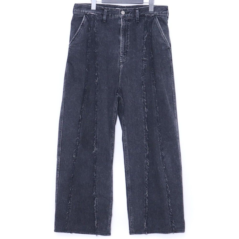 JIEDA EX. SWITCHING OVER DENIM PANTS サイズ2 ブラック Jie