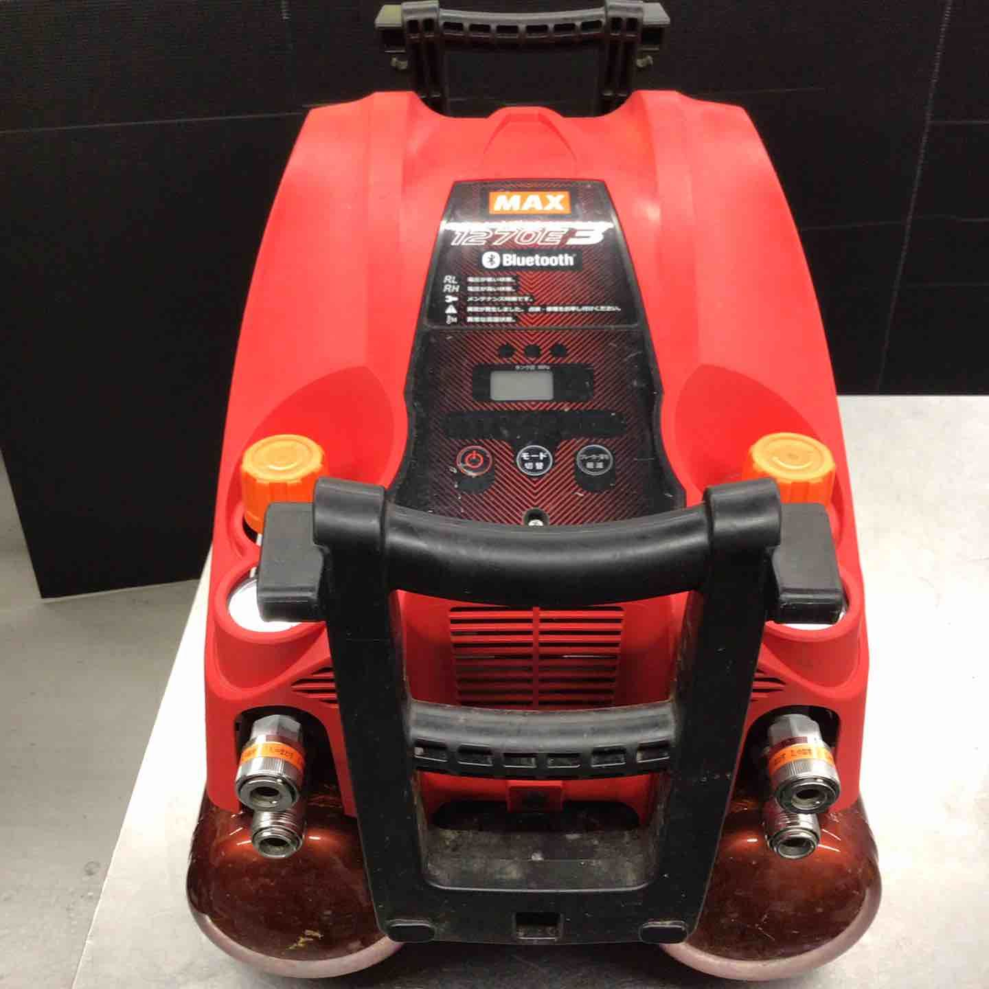 マックス MAX エアコンプレッサー AK-HH1270E3_レッド 戸田店