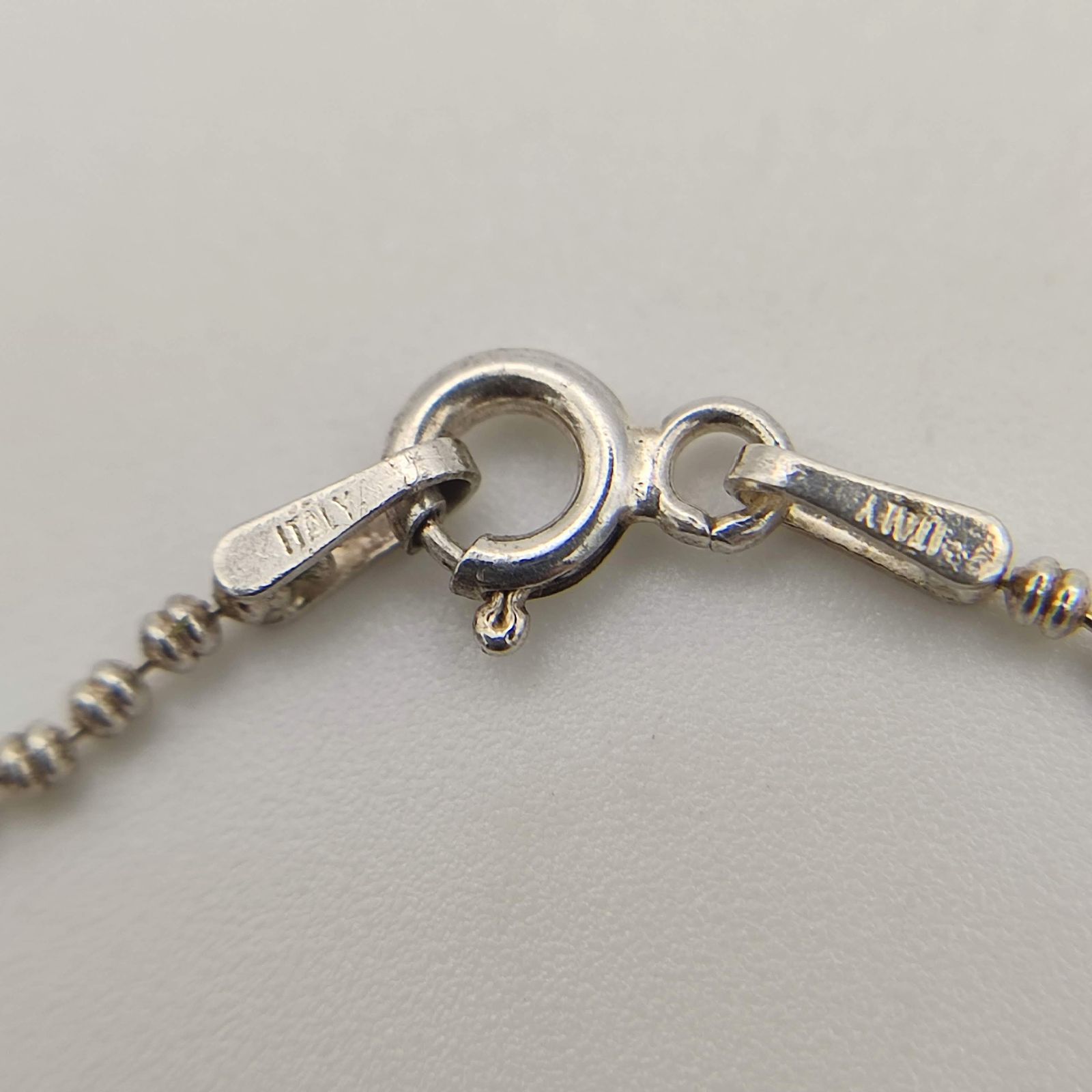 美品】インディアンジュエリー ターコイズネックレス BHT刻印