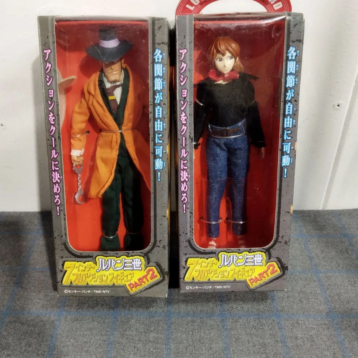 世界的に BANPRESTO／バンプレスト ルパン三世 7インチフルアクション ルパン三世