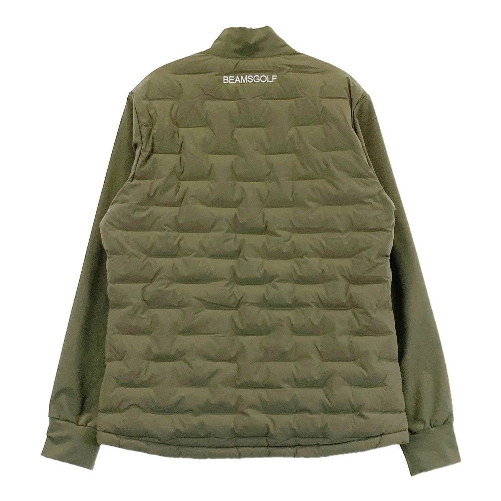 BEAMS GOLF ビームスゴルフ　ダウン×ニット　切替　異素材　ジャケット BEAMS GOLF ビームスゴルフ ダウンジャケット ニット 切り替え