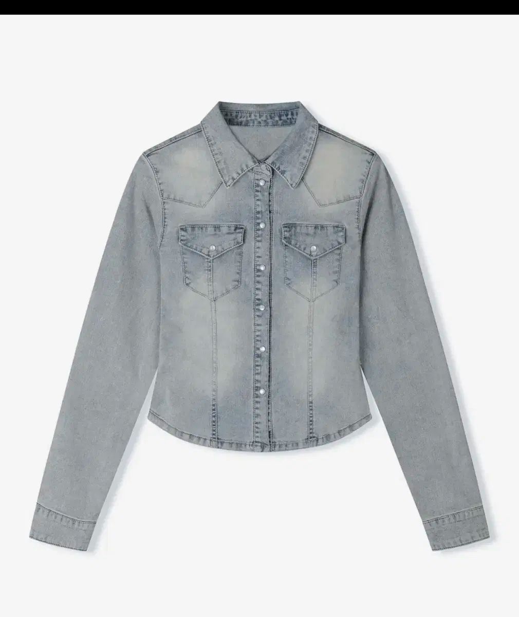 デケトウィメンズ ウェスタン スリム デニム シャツ NICORILABO_COM