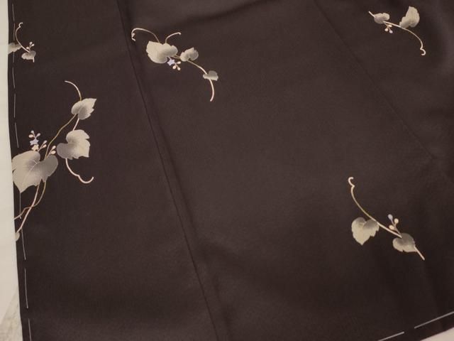 平和屋着物○小紋 蔦草文 やまと誂製 洗える着物 未使用 AAAW9418br