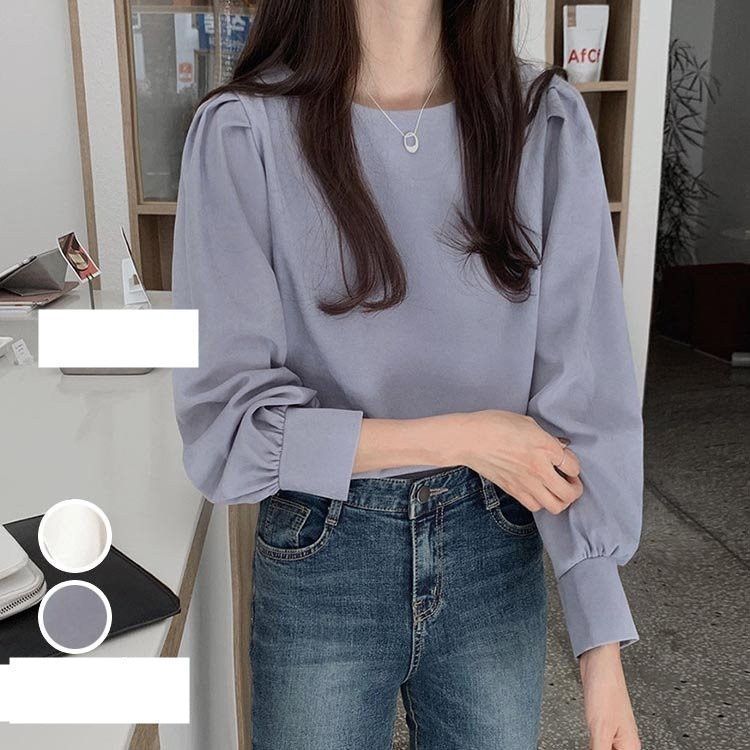 ブラウス レディース きれいめ 40代 春秋 上品 無地 ブラウス 長袖 ゆったり オシャレ 韓国風 通勤 着痩せ 大人 30代 50代 y287733.jpg