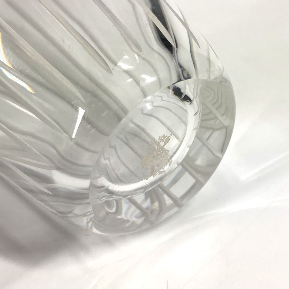 HERMES エルメス 花瓶 ガラス クリア