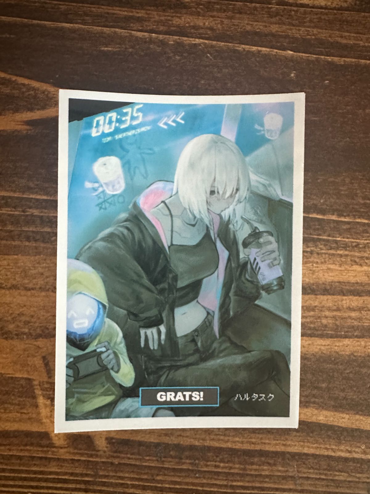 新品未使用 GRATS! 00:35　ハルタスク GRATS! スリーブ 00:35 ハルタスク 40枚 中古 - メルカリ