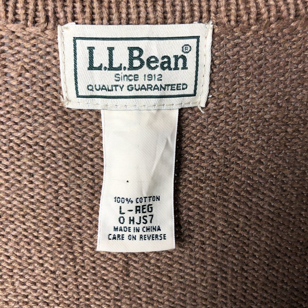 古着 90~00年代 エルエルビーン L.L.Bean コットンニット