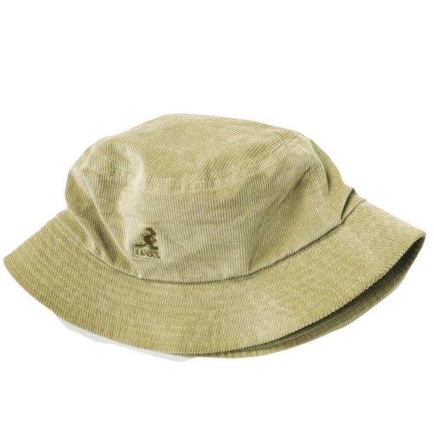 KANGOL カンゴール Cord Bucket Hat コーデュロイバケットハット K4228HT L(内周約58-59cm) ベージュ 帽子 g18149