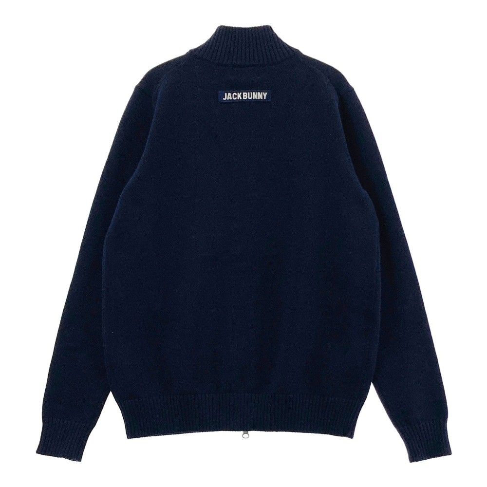 サイズ：1 JACK BUNNY ジャックバニー ニット ジップジャケット