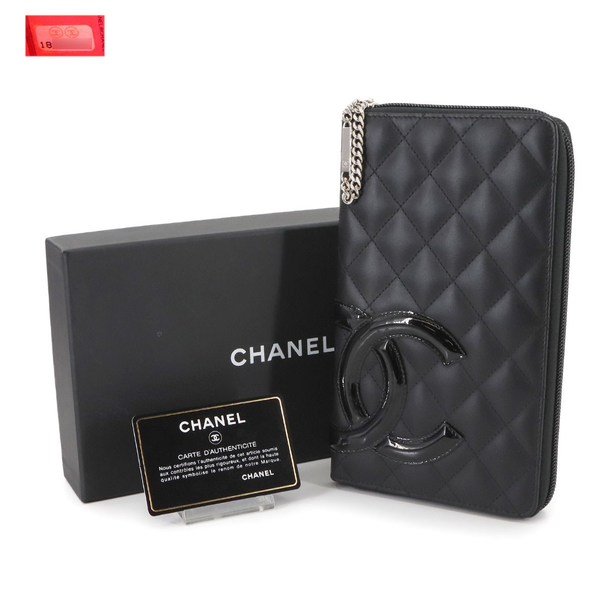 【布袋・紙袋付き】CHANEL カンボンライン マトラッセ 正規品保証1845 楽天市場】【財布】CHANEL シャネル カンボンライン ラウンド