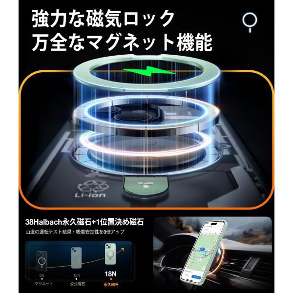 iPhoneケース・スマホ・PC iPhone15 ケース TORRAS Magsafe対応 縦向き 